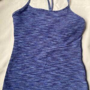 Lululemon preloved purple racerbank tank- size 6